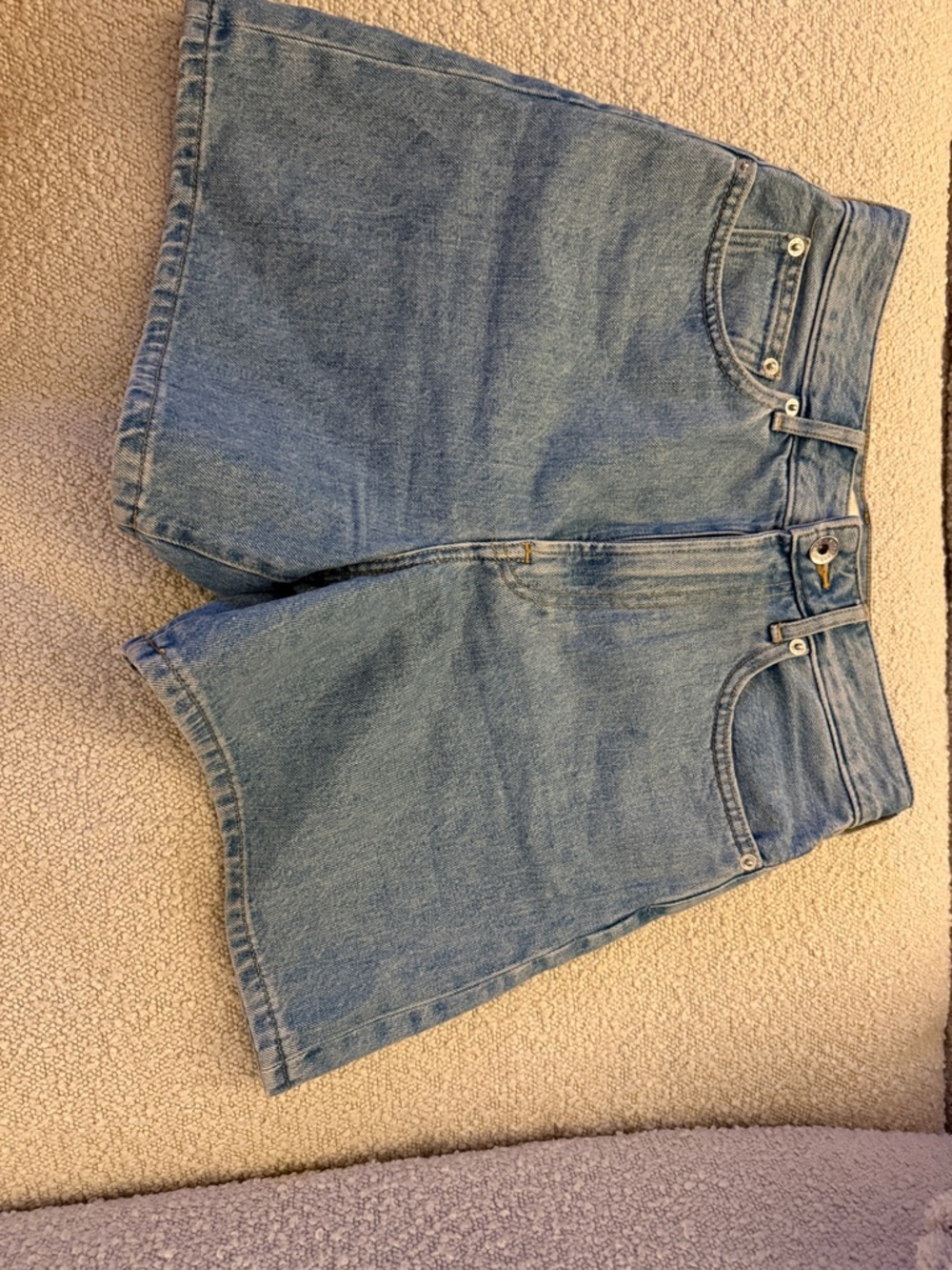 Everlane A Line Denim Shorts - Picture 6 of 7